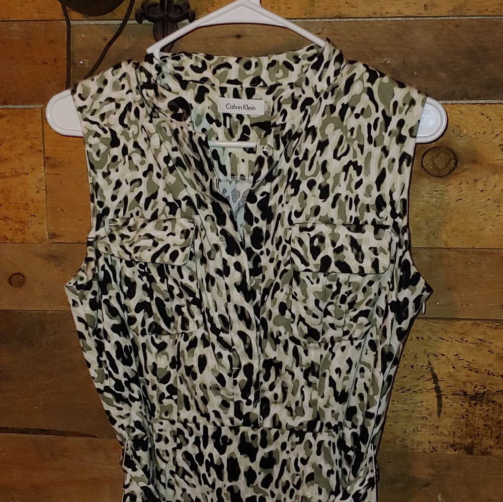Calvin Klien leopard dress